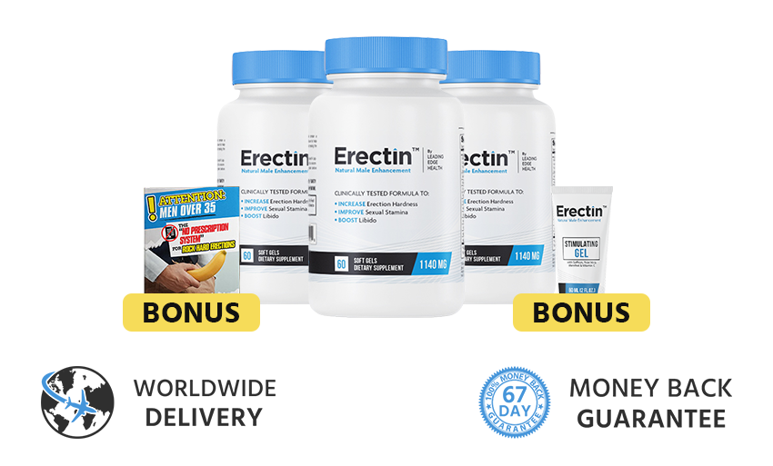 3 Bottles of Erectin